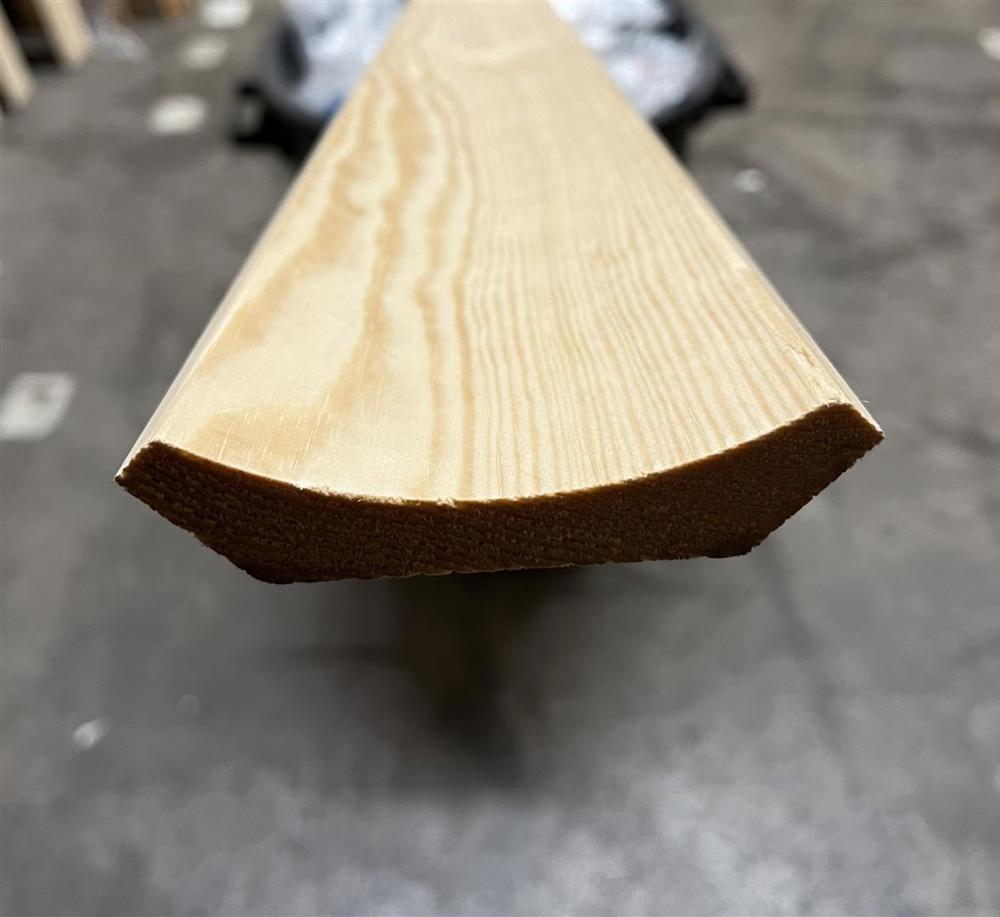 nomenu Trä taklist modell hålkärlslist 21x95mm
