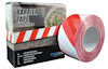 AVSPÄRRNINGSBAND, RÖD/VIT 70 MM X 500 M