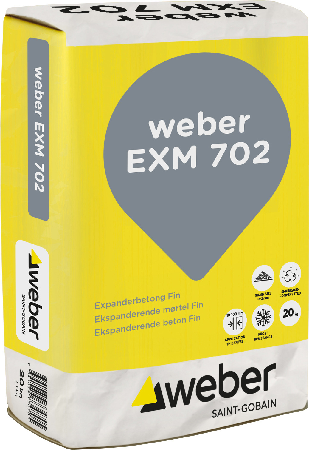 EXM 702 EXPANDERBETONG FIN - Weber