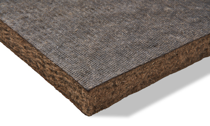 Svart skiva vindspärr.