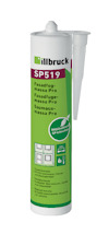 Patron med texten "Fasadfogmassa Pro SP519" och en grön etikett.