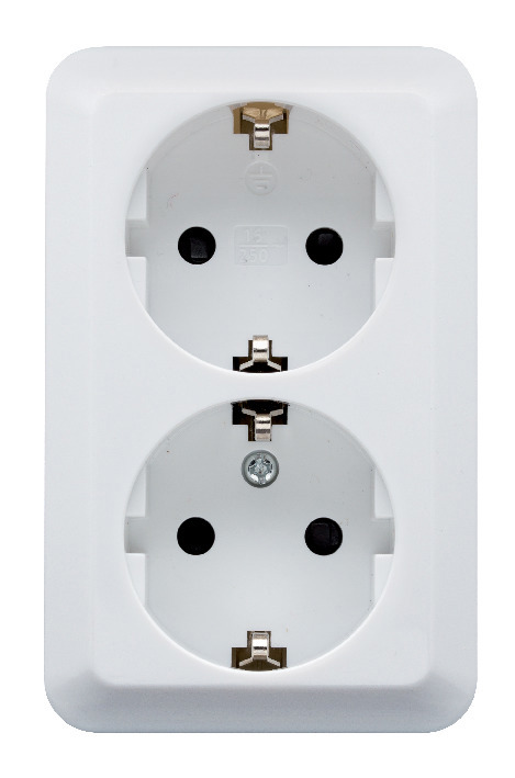 VÄGGUTTAG FÖR UTANPÅLIGGANDE MONTAGE IP20 NYA BASIC - Bårebo