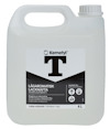 Plastdunk med etikett "Kemethyl T Lågaromatisk Lacknafta 4L", vitt lock och handtag.
