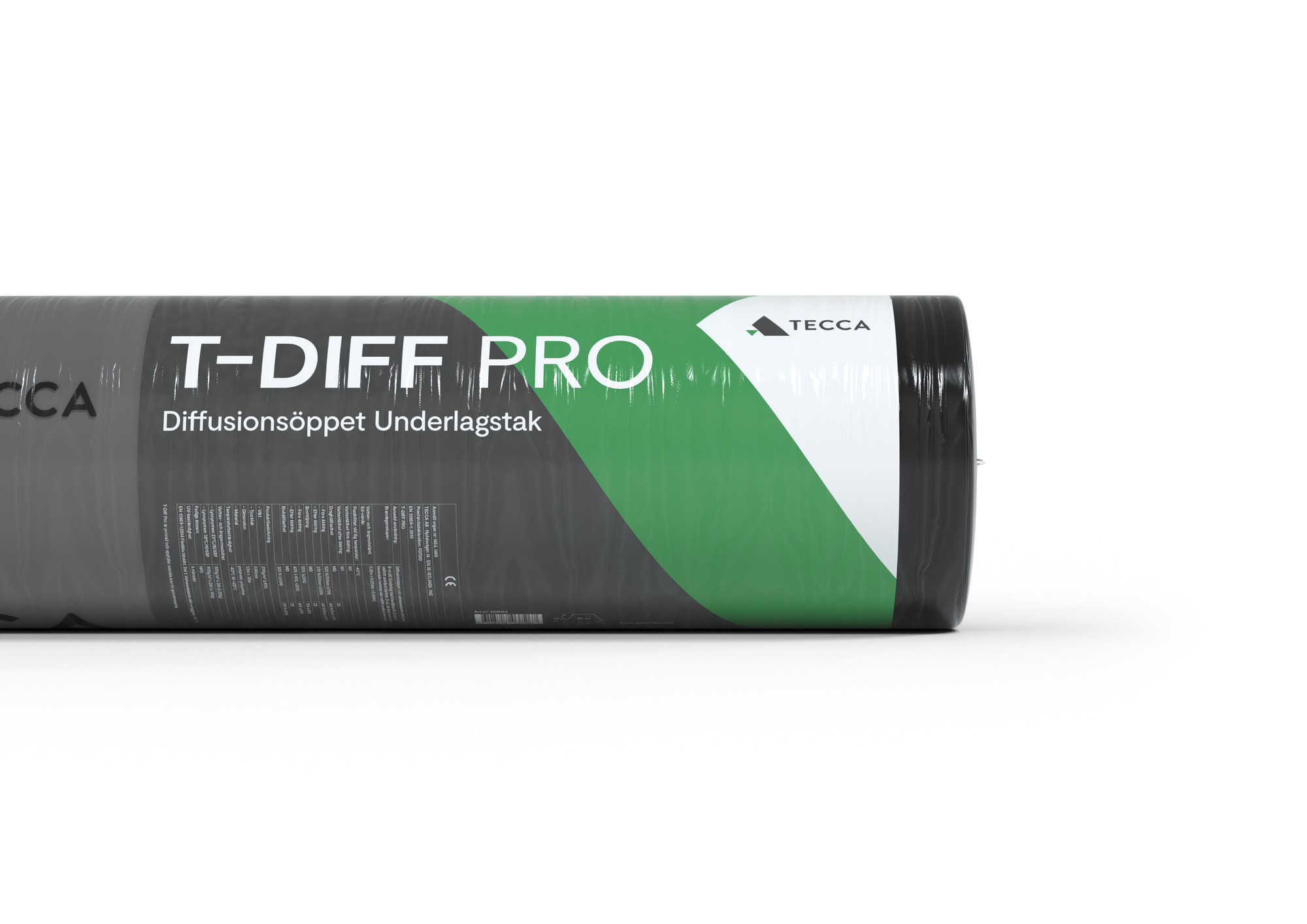 UNDERLAGSTAK, T-DIFF PRO 1500 MM X 30 M - TECCA