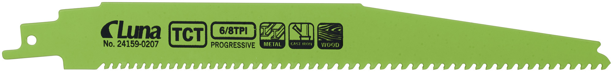 TIGERSÅGBLAD MED HÅRDMETALLTÄNDER LUNA PROGRESSIVE - Luna Tools | Elverktygstillbehör, handverktyg & verktygssäkring