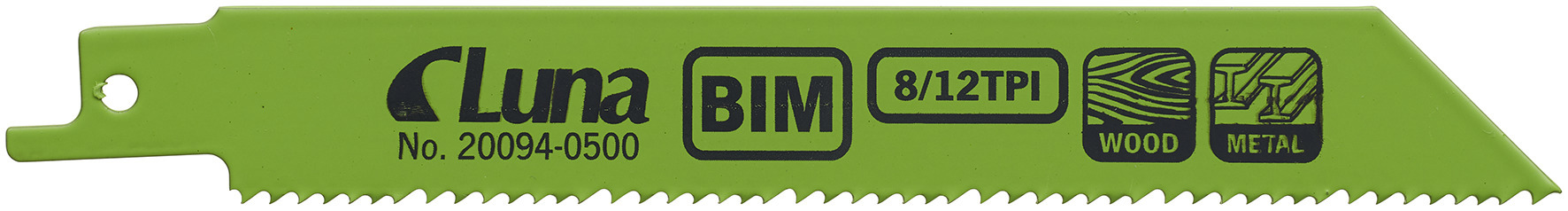 TIGERSÅGBLAD AV BI-METALL FÖR TRÄ OCH METALL - Luna Tools | Elverktygstillbehör, handverktyg & verktygssäkring