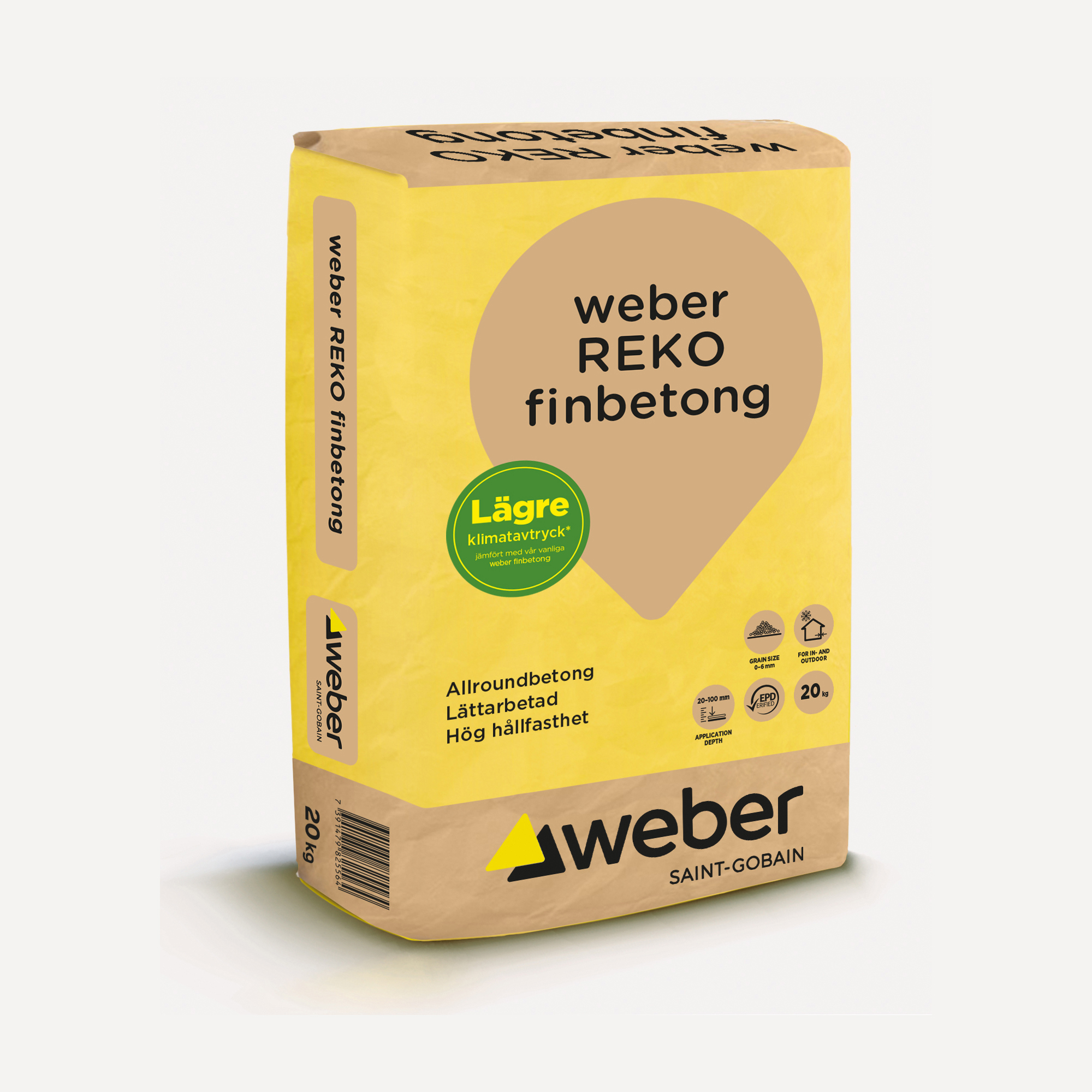 REKO FINBETONG 20KG - Weber