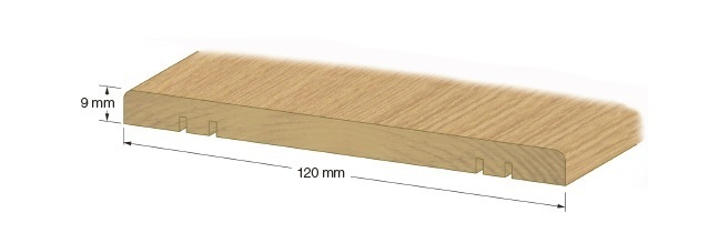 TRÖSKEL 9 X 120 MM EK 200 CM  - Duri