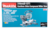 Förpackning av Makita 216 mm sladdlös kap- och gersåg, modellnummer LS002GZ01.