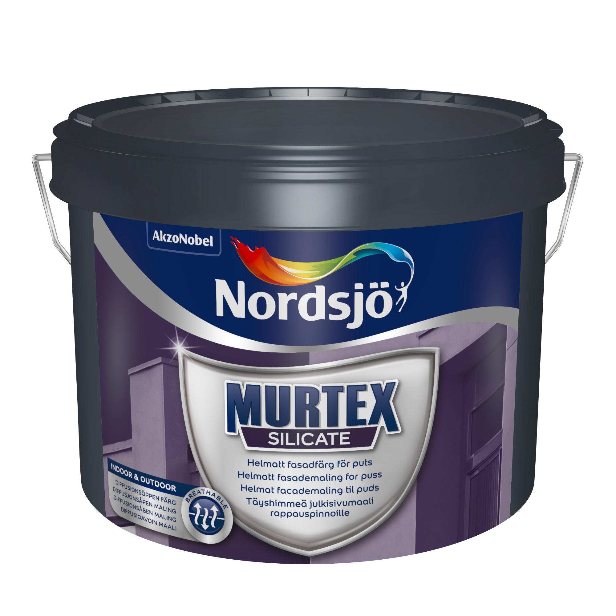 PUTSFASADFÄRG MURTEX SILICATE BW NORDSJÖ UTOMHUS - Nordsjö