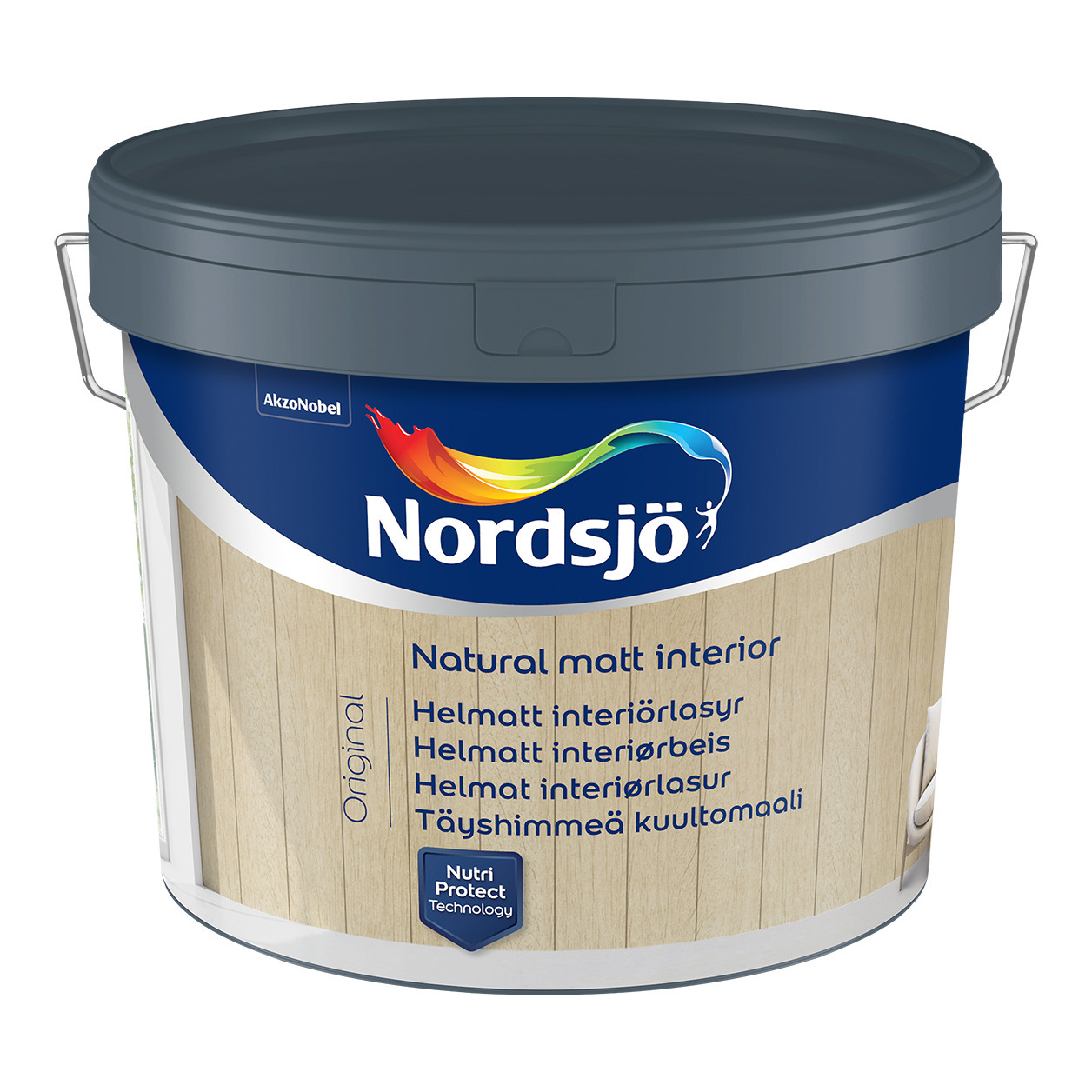 INTERIÖRLASYR ORIGINAL NATURALMATT BC NORDSJÖ INOMHUS 0,97L - Nordsjö