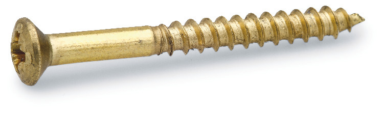 TRÄSKRUV TKFX MÄSSING - FAST