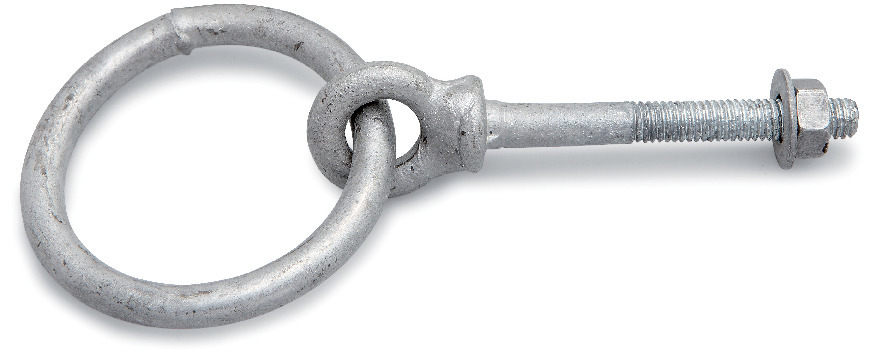 BÅTRING VARMFÖRZINKAD MED MUTTER - Bårebo