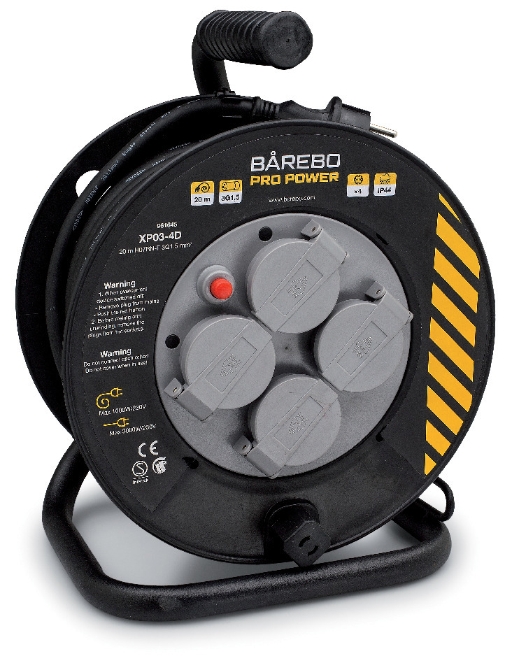 KABELVINDA 3G1,5 RDOE  (H07RN-F) - Bårebo Pro Power