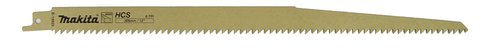 TIGERSÅGBLAD B-16829 MAKITA HCS TRÄ 6TPI 280X1,25MM 5ST - 