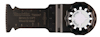 Multiverktygsblad med tandad kant och text: "Makita TMA047 32mm (1-1/4") Wood & Metal".