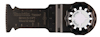 Multiverktygsblad med text "Makita TMA047 32mm (1-1/4) Wood & Metal" och en justeringsratt märkt "ROOM Metal".