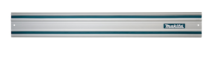 Metallskena med Makita-logotyp, två små skruvar i varje ände.