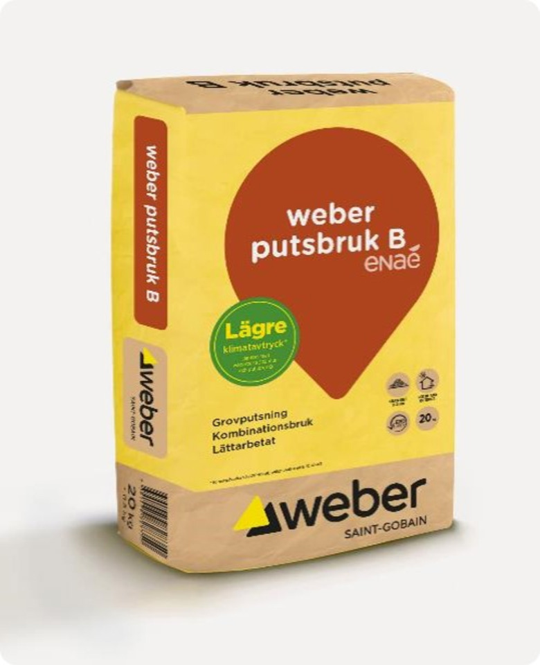 BASE PUTSBRUK B ENAÉ 20KG 3MM PUMPBAR - Weber